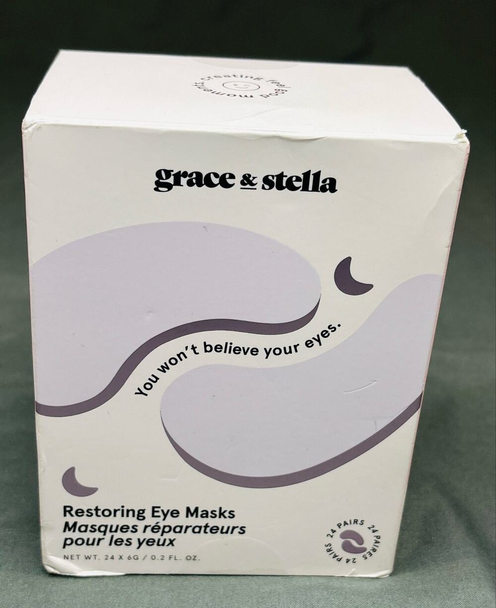 Grace & Stella Retinol Restoring Eye Masks 24 Pairs Under Eye Patches